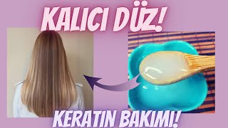 Japon sırrı🌿Uzun süre kalıcı saç düzleştirmeye doğal ve etkili keratin [upl. by Thorwald]