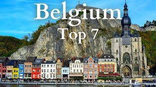 7 Best Places to Visit in Belgium  Travel Guide [upl. by Yatnuahc]