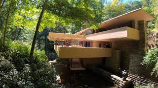 A walking tour of Fallingwater  An architectural masterpiece by Frank Lloyd Wright [upl. by Yecam]