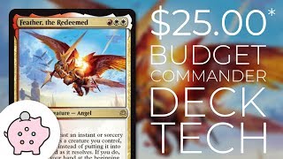 Feather the Redeemed  EDH Budget Deck Tech 25  Voltron  Magic the Gathering  Commander [upl. by Avika137]