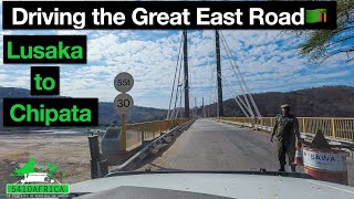 Driving the Great East Road in Zambia  Lusaka to Chipata [upl. by Eclud]