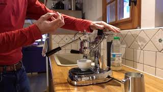 How to use the Pavoni Espresso machine [upl. by Qerat67]