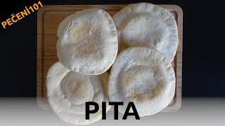 Pita chléb  videorecept [upl. by Ahsinrac337]