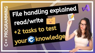 C file handling for beginners The easiest way to readwrite into text files [upl. by Eniahpets954]