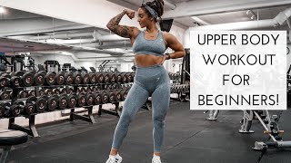 BEGINNERS UPPER BODY WORKOUT [upl. by Myrta]