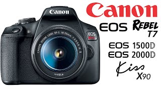 7 PHOTOGRAPHY TIPS FOR BEGINNERS  Canon EOS Rebel T7  EOS 1500D [upl. by Laroc]