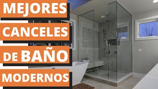 🟦🟩🟧 5 Diseños de CANCELES PARA BAÑO MODERNOS 2021 ⭐✅ Canceles Para Baño de Vidrio Templado 🟦 [upl. by Ebony]