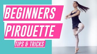 How to do PIROUETTES FOR BEGINNERS  BALLET turn TUTORIAL 2020 [upl. by Erund]