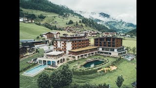 Der Nesslerhof von oben  Unser Hotel in Großarl aus der Vogelperspektive [upl. by Merilyn]