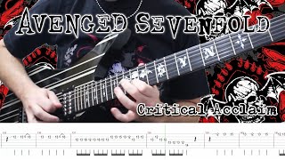 Avenged Sevenfold  Critical Acclaim Guitar Cover  TABS [upl. by Akoyin]