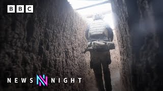 Inside Ukraine’s war frontlines against Russia in Donbas  BBC Newsnight [upl. by Hulbard]