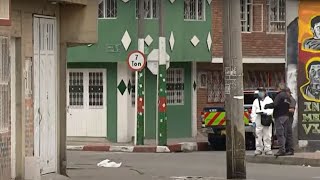 Asesinato múltiple en Bogotá matan a cuatro personas en Fontibón [upl. by Ailaroc]