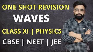 One Shot Revision  Waves  Class 11th Physics  CBSE  NEET [upl. by Michel]