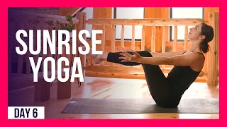 10 min SUNRISE Yoga for Energy – Day 6 REFRESHING MORNING YOGA STRETCH [upl. by Annavoig]