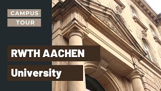 RWTH Aachen University  CAMPUS TOUR [upl. by Ellenet]