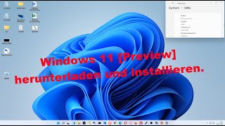 Windows 11  Herunterladen und Installieren Preview Gratis [upl. by Niwhsa214]