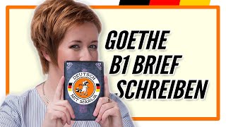 Schreiben Teil 1 Goethe Zertifikat B1  Prüfungsvorbereitung Deutsch B1 Deutsch mit Marija [upl. by Eked]