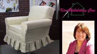 Slipcover Quick Tutorial [upl. by Eitsyrc875]