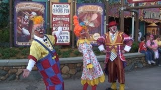 Giggle Gang Clown Troupe Full Show  Storybook Circus New Fantasyland Walt Disney World [upl. by Aim]