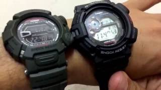 G Shock Mudman G9000 vs G9300 [upl. by Sahcnip]