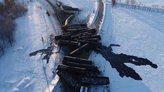 Inside 7 major oil train derailments since LacMégantic [upl. by Pasadis]