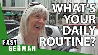 What’s your daily routine  Super Easy German 78 [upl. by Derfliw]