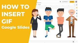 How to Insert GIF in Google Slides [upl. by Esirehc867]