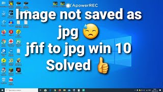 JFIF To JPG Windows 10 [upl. by Shyamal]