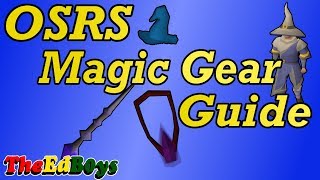 OSRS Magic Gear Guide  Old School Runescape Mage Weapons amp Armour [upl. by Hertzog409]