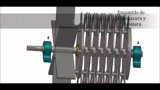 Maquina Trituradora SolidWorks 2010 [upl. by Enajiram]