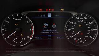 2019 Nissan Altima  Warning and Indicator Lights [upl. by Nemaj]