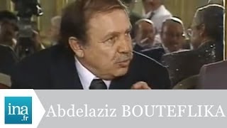 Abdelaziz Bouteflika face aux journalistes à Paris  Archive INA [upl. by Jet]