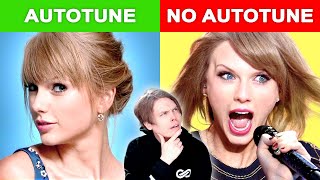 Autotune vs No Autotune Taylor Swift Maroon 5 amp MORE [upl. by Truscott]