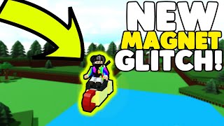 MOST OP NEW MAGNET GLITCH  Build A Boat For Treasure ROBLOX [upl. by Jule]