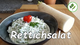 Einfachen Rettichsalat selber machen [upl. by Adel883]