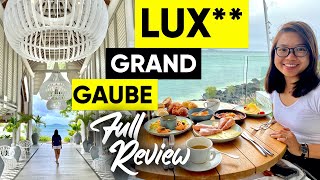 LUX GRAND GAUBE MAURITIUS REVIEW  A BARACUDA ATTACKED US [upl. by Salazar559]