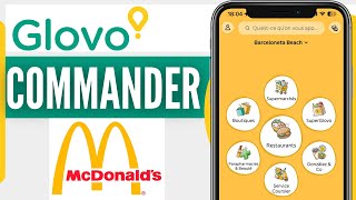 Comment Commander Mcdo Sur Glovo  En 2025 [upl. by Ewell]