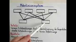 BWLGrundlagen Organisationsformen Mehrliniensystem [upl. by Idnyc617]