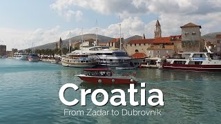 Croatia  From Zadar to Dubrovnik one perfect trip in Croatia [upl. by Aihtenak]