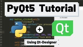 PyQt5 Tutorial  How to Use Qt Designer [upl. by Ri692]