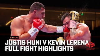 Justis Huni v Kevin Lerena  Full Fight Highlights 🥊 I Main Event I Fox Sports Australia [upl. by Shari]