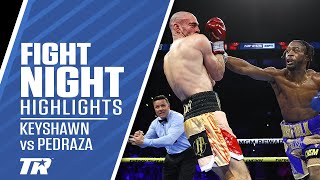 Keyshawn Davis vs Jose Pedraza  FIGHT HIGHLIGHTS [upl. by Nayrbo]