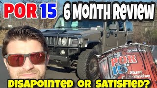 POR15 Rust Preventative 6 Month Review  Flying Wheels [upl. by Jaye]