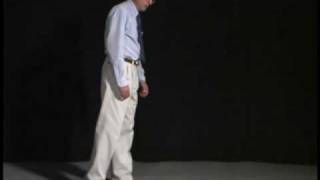 Abnormal Gait Exam  Neuropathic Gait Demonstration [upl. by Aekerly463]