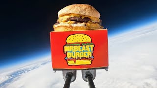 I Sent A MrBeast Burger To Space [upl. by Aimat]