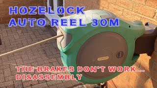 Hozelock Auto Reel 30m keeps retracting Disassembly  Part 1 [upl. by Niwri807]