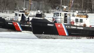 Penobscot River icebreaking disco 2015 [upl. by Bonnes]