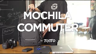 Mochila ejecutiva Commuter  TOTTO [upl. by Tootsie]