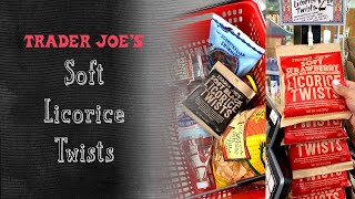 Soft Licorice Twists Candy  Trader Joes [upl. by Sirah]