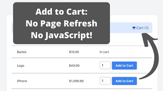 Laravel quotAdd to Cartquot WithWithout Livewire LIVECODING [upl. by Kelleher]